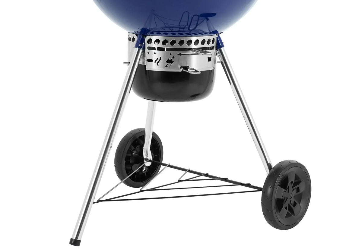 NEW for 2026 Ocean Blue Weber Mastertouch C-5755 Charcoal Kettle Barbecue