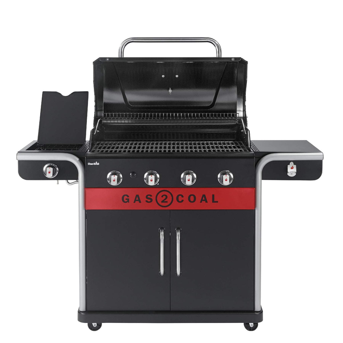 Char-Broil Gas2Coal 2.0 440 4-Burner Hybrid BBQ