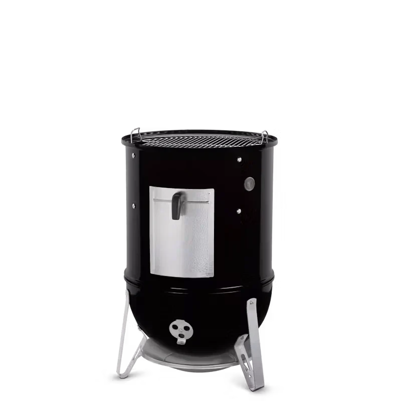 Weber Smokey Mountain 47cm BBQ Cooker Smoker with Cover