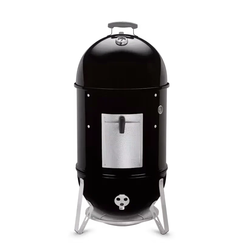 Weber Smokey Mountain 47cm BBQ Cooker Smoker with Cover