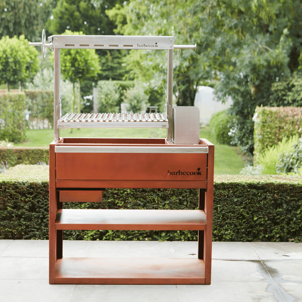 Barbecook Pedro asado-barbecue in corten and stainless steel