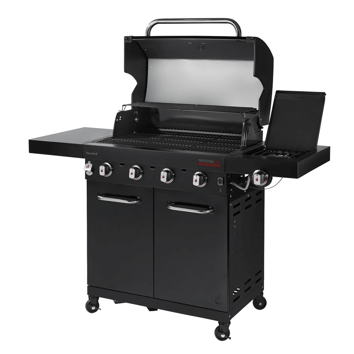 Char-Broil Professional CORE TRU-Infrared 4 Burner Gas BBQ, Black