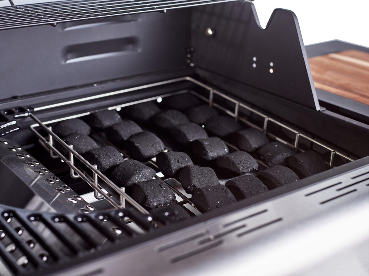 Outback Blue Jupiter 4 Burner Hybrid BBQ